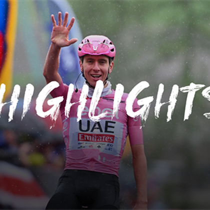 Giro d'Italia | Pogacar kan ritzeges nog net op een hand tellen na nieuwe masterclass - Samenvatting