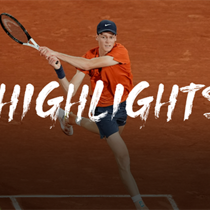 French Open highlights - Sinner recovers from dropping opening set to reach quarter-finals