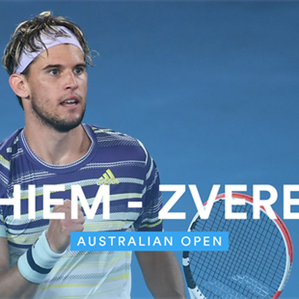 Avustralya Açık Yarı Finali: Dominic Thiem - Alexander Zverev (Özet)