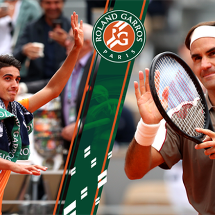 Highlights: Federer kom planmæssigt fra start i sit Roland Garros-comeback