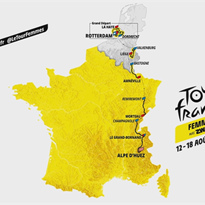 Frauen-Tour 2024: Die Strecke der acht Etappen nach Alpe d'Huez