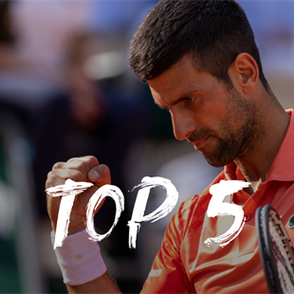 Djokovic disegna tennis: le 5 migliori giocate del campione del Roland Garros