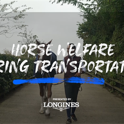 Longines, detrás de las cámaras: El bienestar del caballo en su transporte