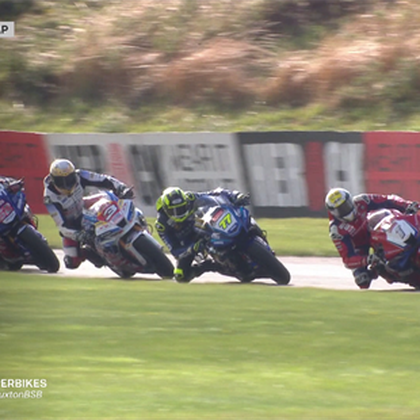 'One of the best I've ever seen' - Incredible last-lap drama as Ryde wins Race 1 at Thruxton