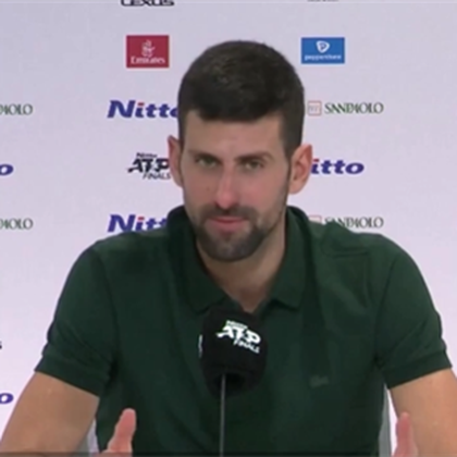 Djokovic consola Sinner: "Sarei sorpreso se non diventasse n° 1 del mondo"