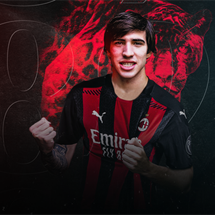 Maglia tonali top milan