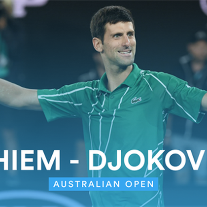 Avustralya Açık Tek Erkekler Finali: Dominic Thiem - Novak Djokovic (Özet)