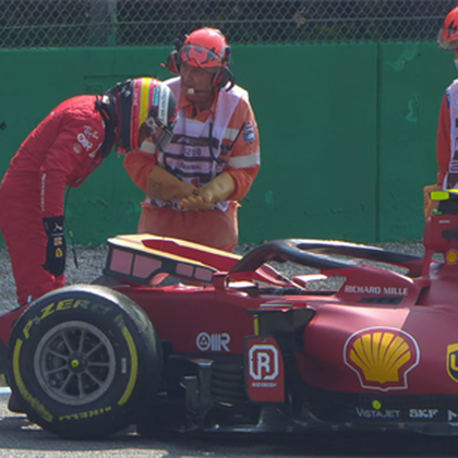 Carlos Sainz vuelve a dar el susto con otro fuerte accidente