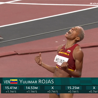 Rojas knuser verdensrekorden