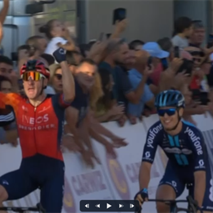 Photo finish as Viviani wins opening stage of CRO Race
