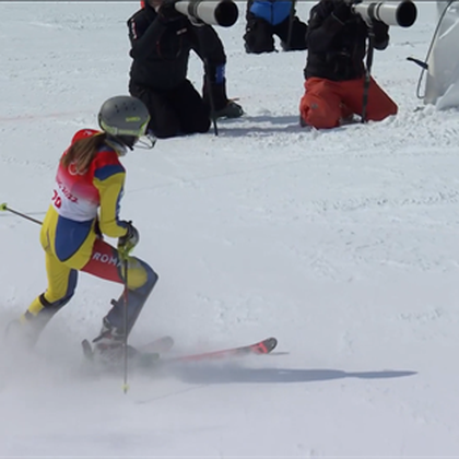Maria Constantin, descalificată la slalomul olimpic de la beijing 2022, după un start bun