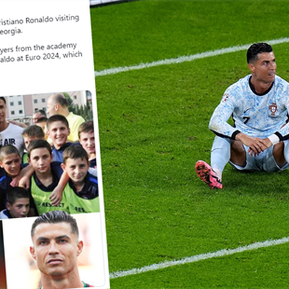 Zdjęcie z Ronaldo z 2013 roku. Jeden z tych chłopców ogra później Portugalię