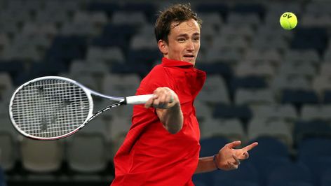 Ballon De Tennis Autographié Daniil Medvedev - Avec Certificat JSA