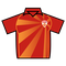 Észak-Macedónia jersey