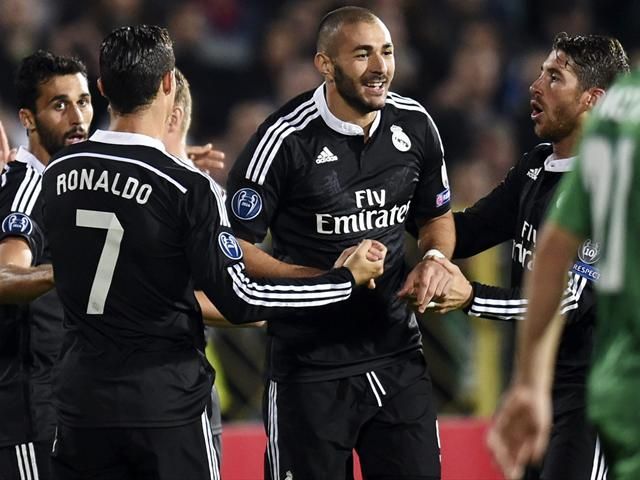 Unconvincing Real Madrid sink Ludogorets - Eurosport
