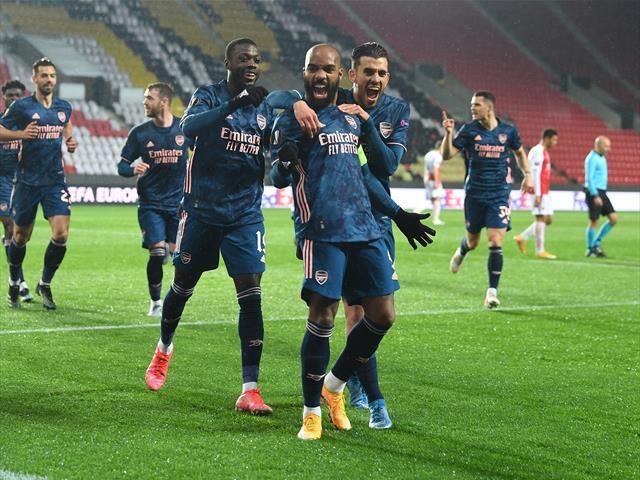 Europa League result - Arsenal put on a show to down Slavia Prague and  reach semi-finals in style - Eurosport