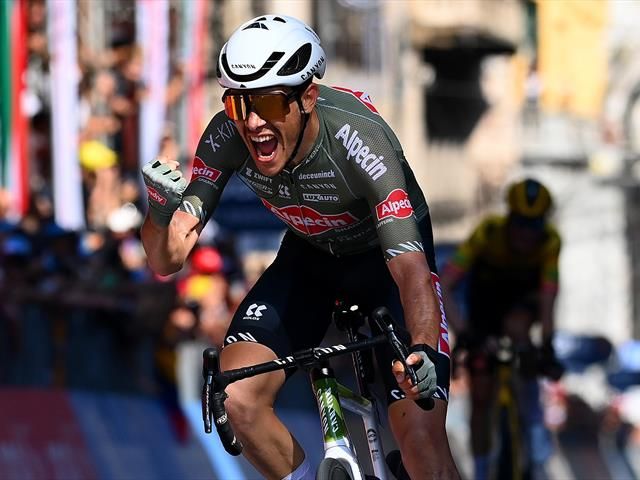 Stefano Oldani wins Stage 12 at Giro d'Italia as Wilco Kelderman, Lucas ...