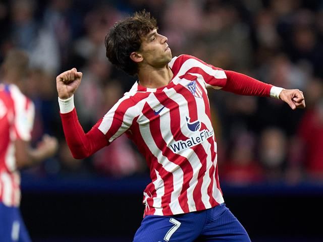 The home Atlético Madrid kit for the 2023-2024 season