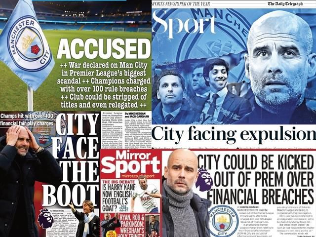 Man City case could join list of soccer's biggest scandals
