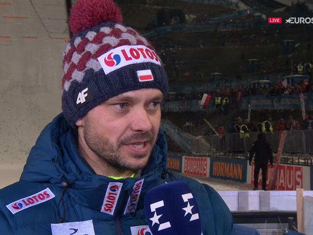 Skoki narciarskie Predazzo Michal Doleżal po sobotnim konkursie Puchar Świata Eurosport