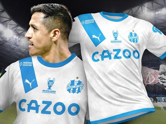 30 ans de la victoire de l OM decouvrez le maillot anniversaire par Eurosport Eurosport