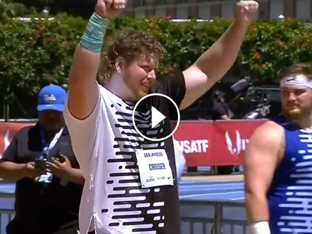 VIDEO Ryan Crouser da impazzire nel getto del peso: record del mondo a