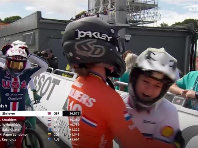 WK wielrennen | Zilver voor Laura Smulders op de BMX, Niek Kimmann