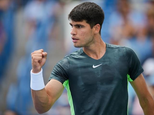 ATP Cincinnati Carlos Alcaraz dreht Match gegen Max Purcell und kämpft