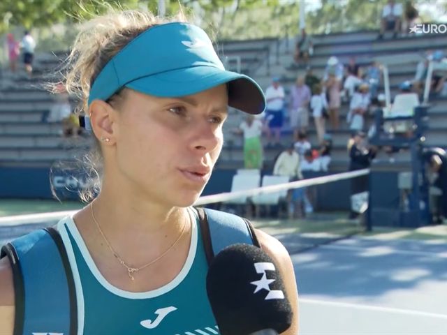Magda Linette po awansie do 1/8 finału debla w US Open - Eurosport