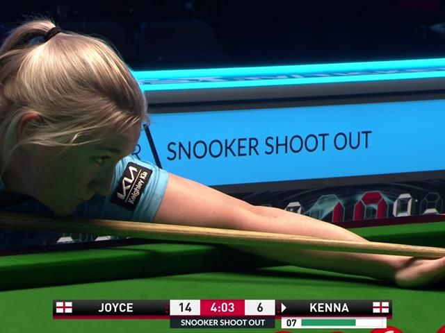 Oh No How Unlucky Rebecca Kenna Pots Blue Splits Pack And Sees Red Drop In Pocket