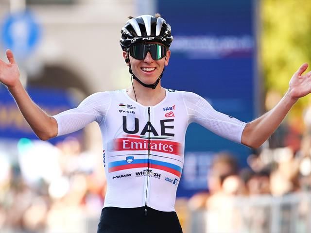 Dossard Tour De France Tadej Pogacar - Affiche Officielle UAE Team - Cyclisme - Décoration Vélo