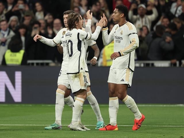 Real Madrid 4 1 Villarreal Jude Bellingham scores yet again as Real put four past visitors in La Liga encounter Eurosport