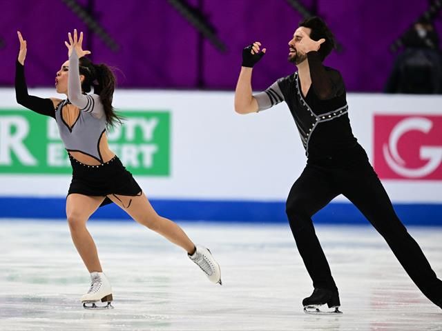 Eiskunstlauf-EM: Jennifer Janse van Rensburg und Benjamin Steffan ...