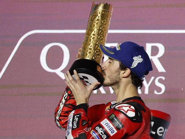 Qatar GP Francesco Bagnaia dominates to kick off MotoGP World