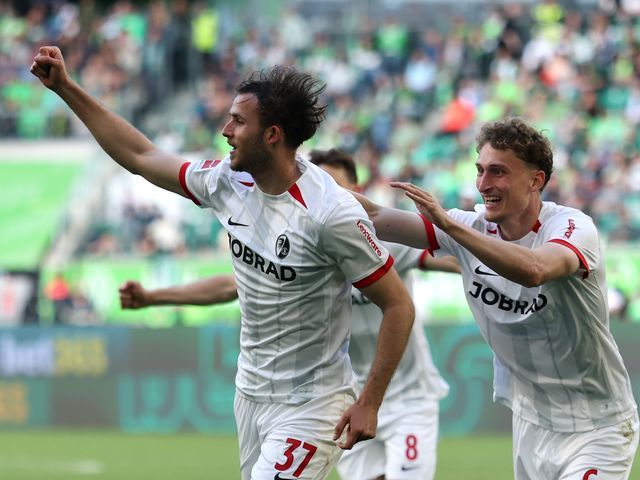 SC Freiburg siegt beim VfL Wolfsburg und erobert Champions-League-Platz ...