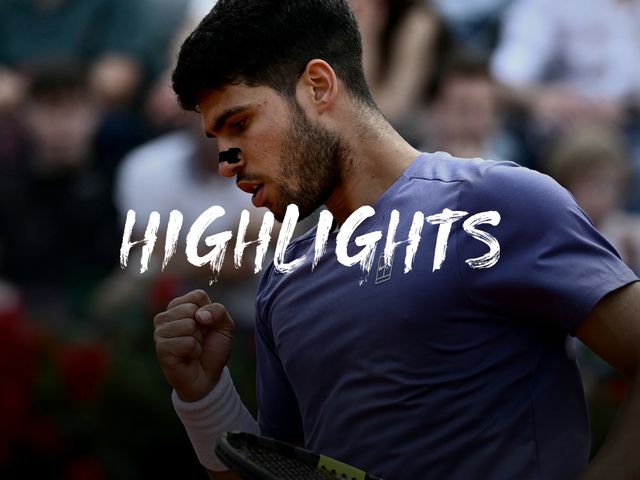 Tennis - ATP 1000 Rome - Highlights - Draper v Alcaraz - Vidéo Tennis ...