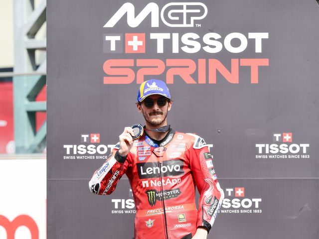 Pecco Bagnaia deluso dalla Sprint Race: 