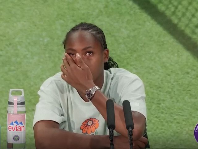 Coco Gauff i t&aring;rer etter Wimbledon-exit - r&oslash;k ut i f&oslash;rste runde