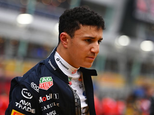 Isack Hadjar erlebt beim GP der USA in Austin Probleme im Red Bull ...