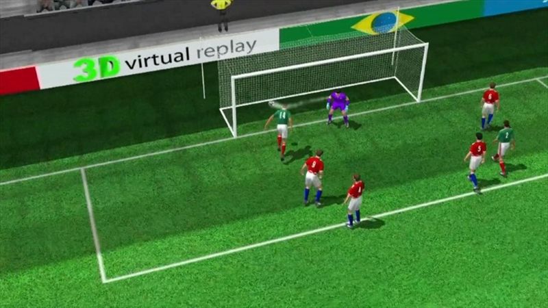 3D goal: Javier Hernandez for Mexico