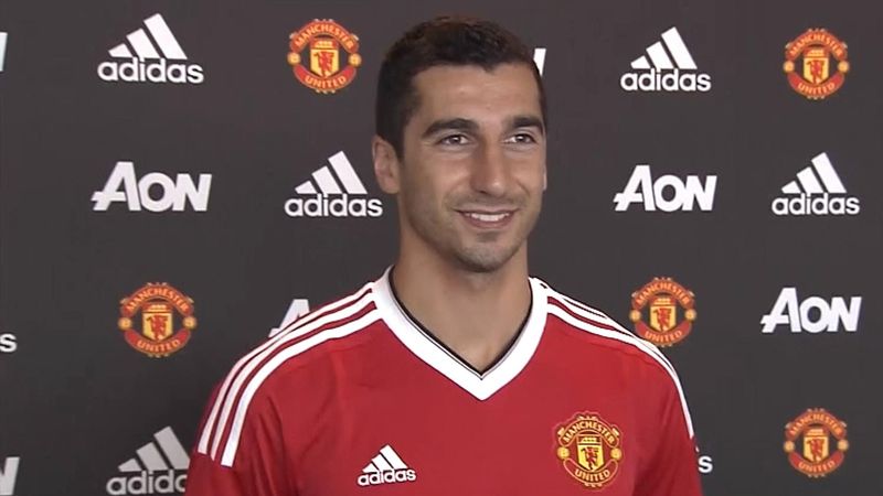 'Team player' Mkhitaryan presented by Manchester United