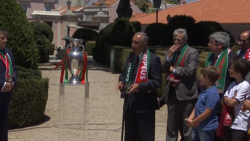'Not an accident, not luck - they are the best': Portuguese president heaps praise on team