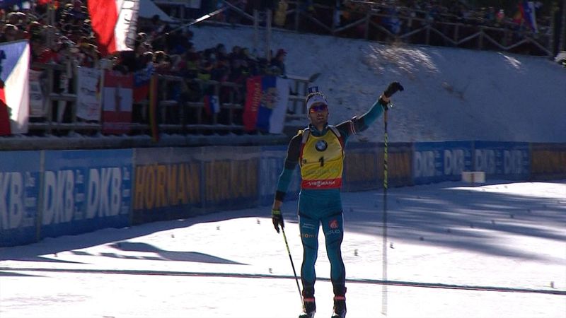 Martin Fourcade takes second win in two days in Pokjluka