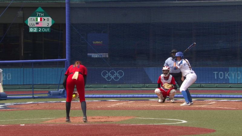 Tokyo 2020 - USA mod Italy - Baseball / Softball – OL-højdepunkter