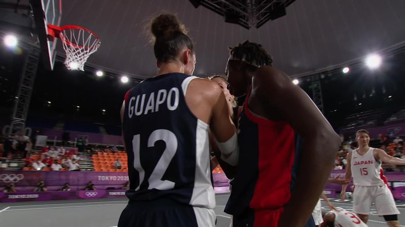 Tokyo 2020 - France vs Japan - 3x3 Basketball - Olympic Highlights