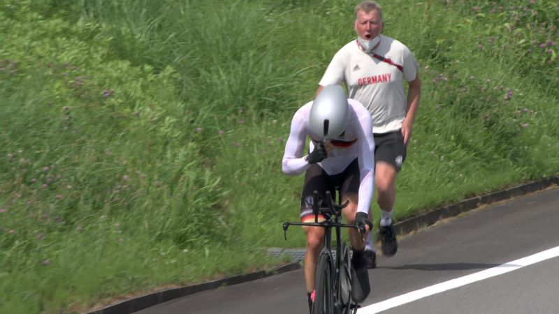Controversy as German official caught using racist language during time trial
