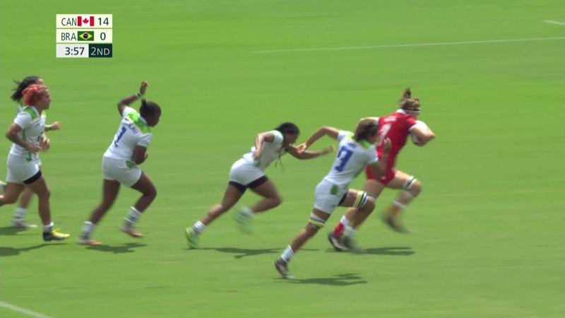 Tokyo 2020 - Canada vs Brazil - Rugby 7 - Olympic Highlights