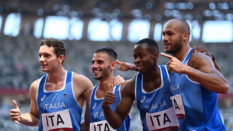 Óriási futás: Olaszország nyerte a 4x100-as váltót