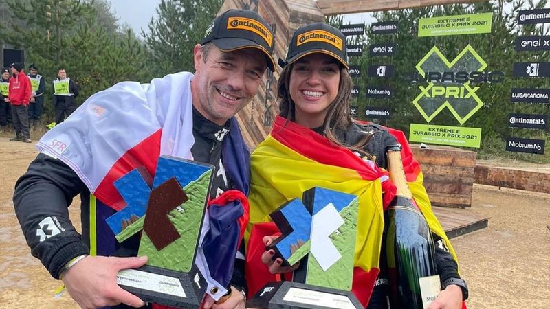 Cristina Gutiérrez y Sébastien Loeb cierran con victoria el Extreme E