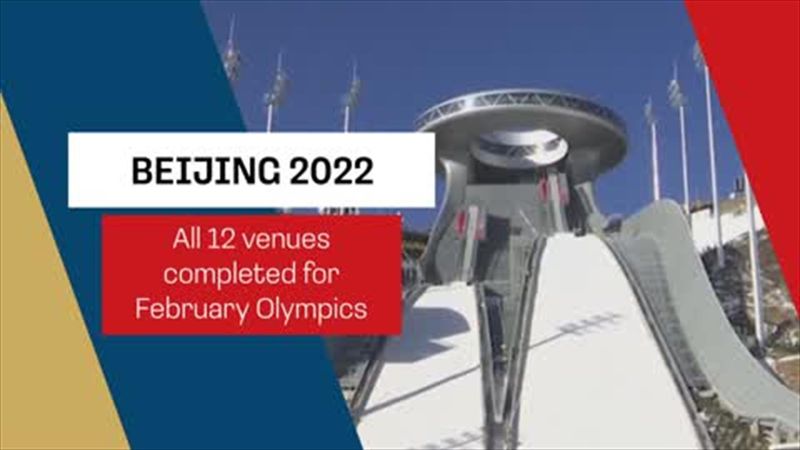 Beijing 2022: Venues now completed with less than 50 days to go